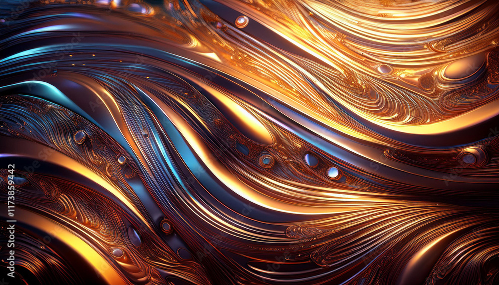 the shimmering metallic surface the shimmering metallic surface