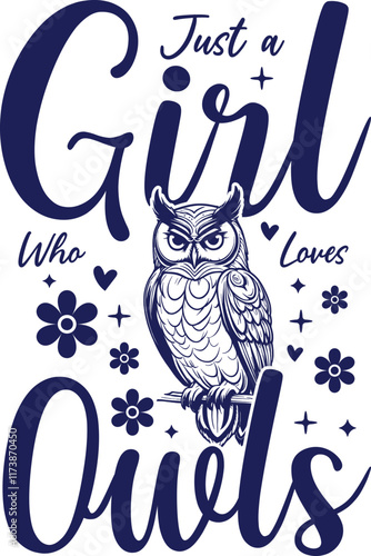 just a girl who loves owls T-Short