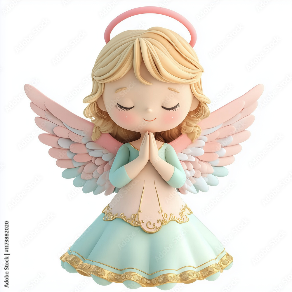 Fototapeta premium angel with heart