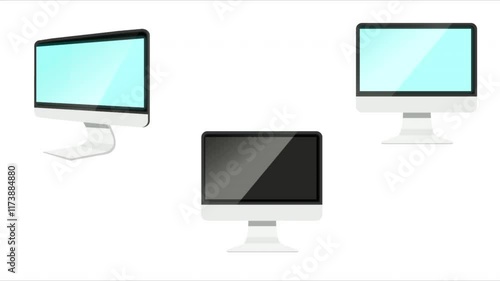 monitor with screen