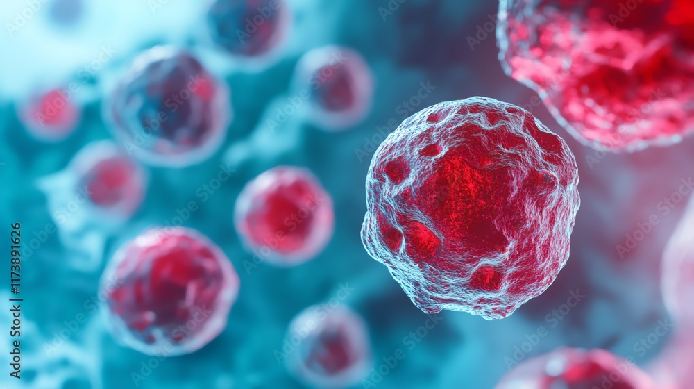 Fototapeta premium Quick-reference guide on Oncology focused on essential clinical knowledge--ar 16:9