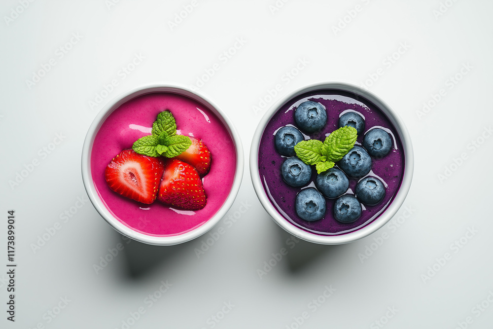 strawberries and blueberries in a bowl strawberries and blueberries in a bowl