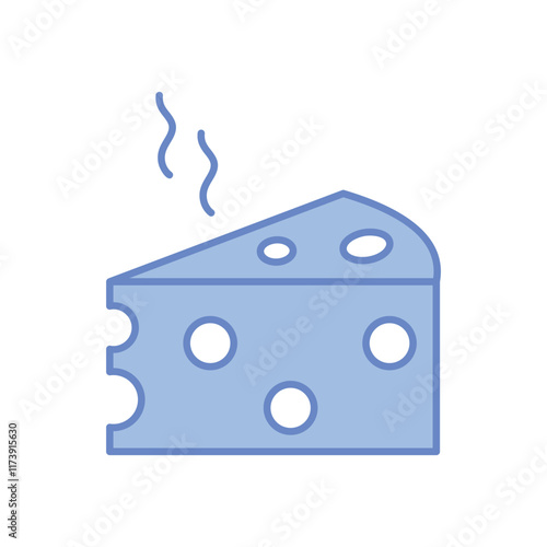 Cheese vector icon