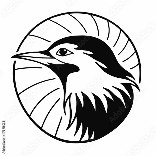 eagle head vector illustration