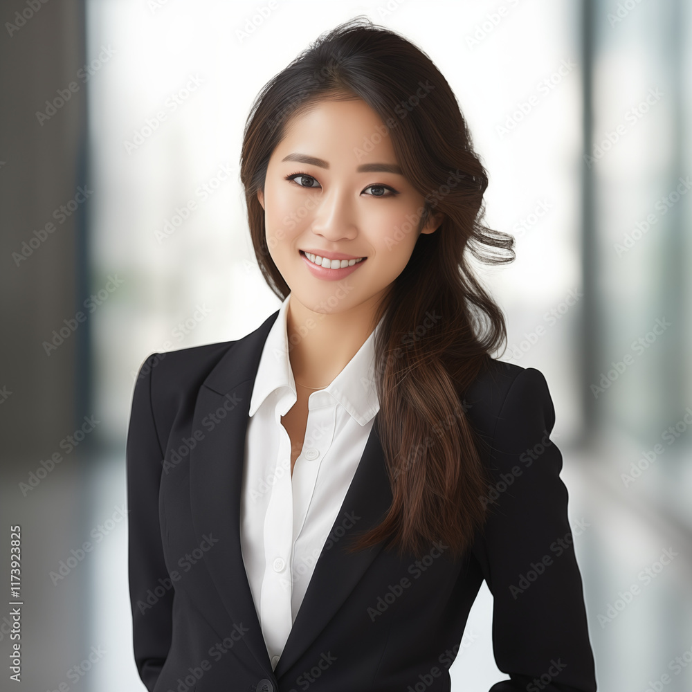 Portrait Asian business woman Portrait Asian business woman