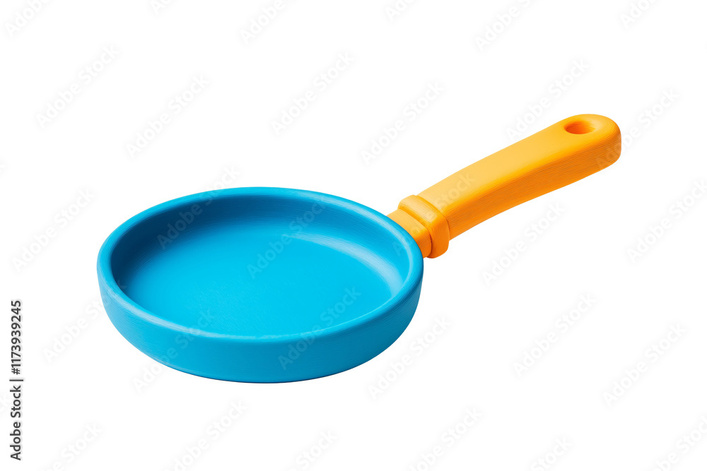Colorful Plasticine Frying Pan on a white and transparent background. Colorful Plasticine Frying Pan on a white and transparent background.