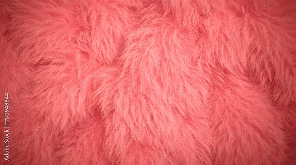 Soft pink textured fur, a closeup. Soft pink textured fur, a closeup.