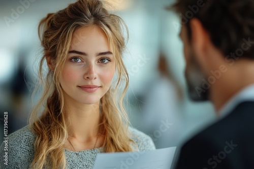 Wallpaper Mural Asian Manager Giving Employee Bonus in Envelope Business Meeting in Modern Office Torontodigital.ca