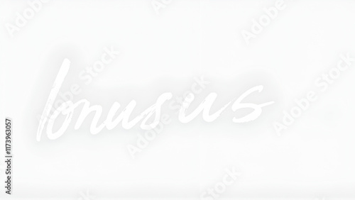 Lettering signature font isolated on grey background. brus style alphabet. Vector logo letters. photo