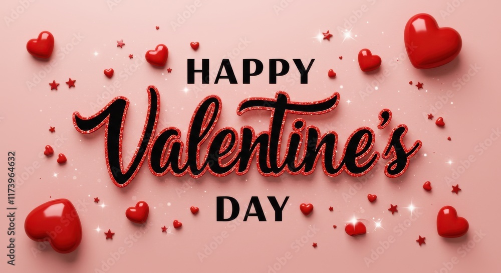 Handwritten Valentine's Day Card Design Handwritten Valentine's Day Card Design