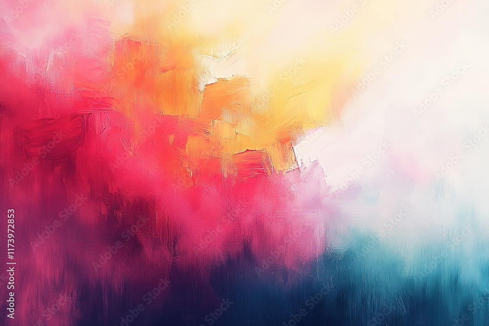 Vibrant blend of colors creates dynamic, abstract atmosphere ful Vibrant blend of colors creates dynamic, abstract atmosphere ful