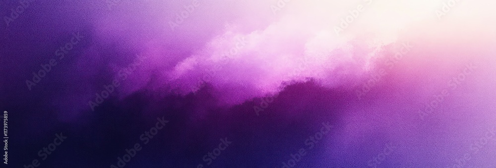 Abstract Purple Gradient Background with Soft White Light Texture for Dreamy Poster Banner Design Abstract Purple Gradient Background with Soft White Light Texture for Dreamy Poster Banner Design