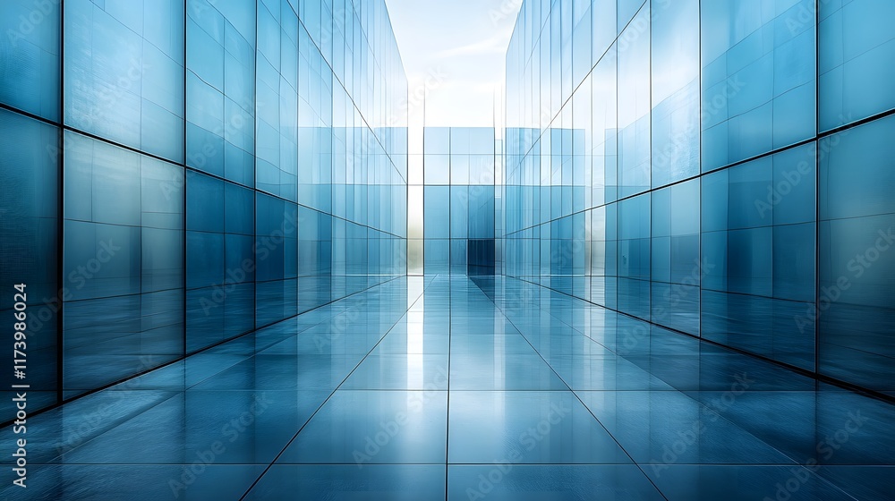 Futuristic virtual showroom with modern glass architecture and glowing panels exudes luxury and innovation, ideal for real estate ads or interior designs highlighting modernity and cutting-edge style. Futuristic virtual showroom with modern glass architecture and glowing panels exudes luxury and innovation, ideal for real estate ads or interior designs highlighting modernity and cutting-edge style.