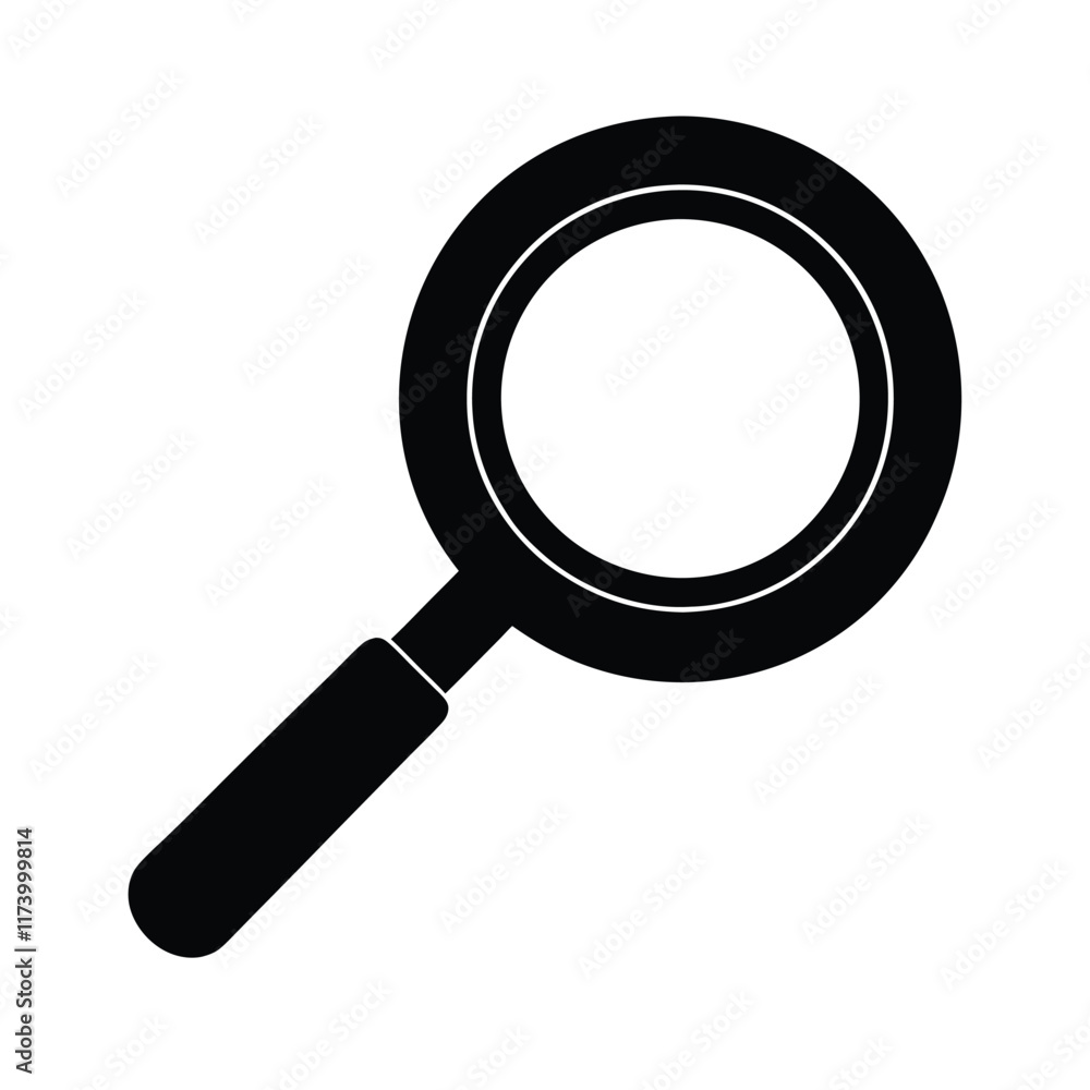 magnifying glass isolated on white magnifying glass isolated on white