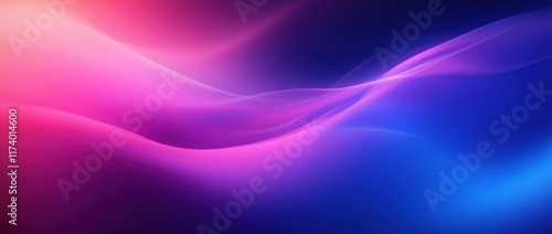 Wallpaper Mural Purple Blue Gradient Background Neon Soft Lighting Flowing Texture Abstract Design Torontodigital.ca