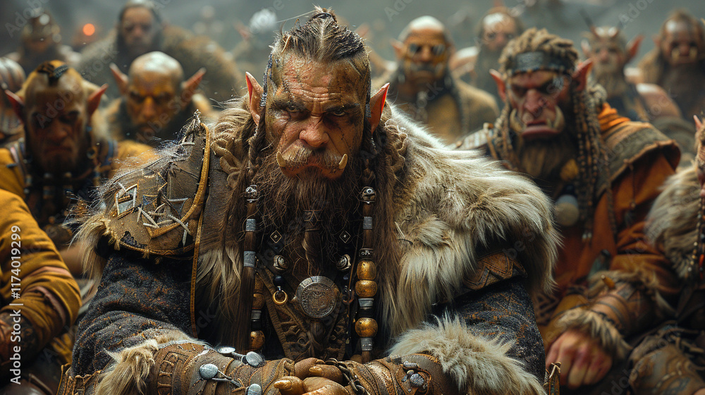 Mystical Elderly Characters in Fantastical Landscapes with Dramatic Lighting - Mythical Storytelling Mystical Elderly Characters in Fantastical Landscapes with Dramatic Lighting - Mythical Storytelling