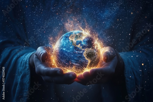 Planet Earth in God's Hands, Concept of World Creation