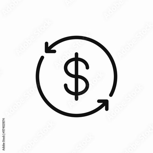 money currency icon sign vector