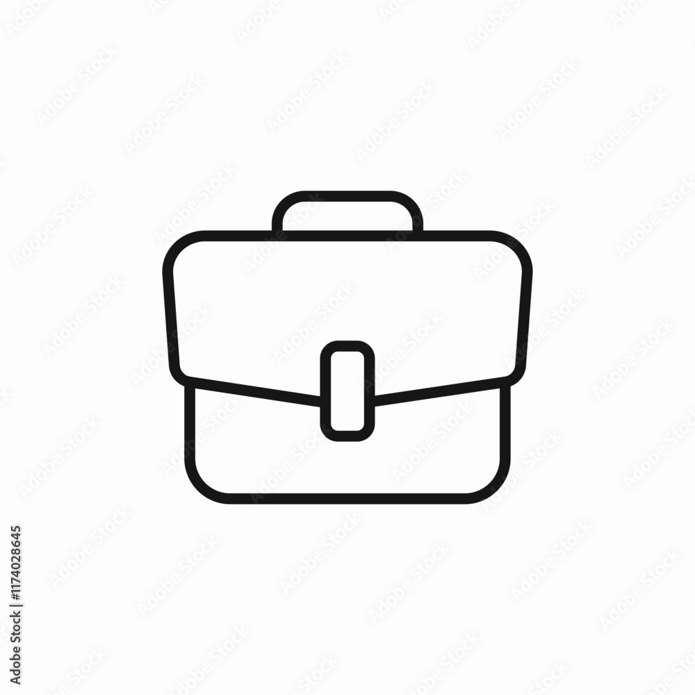 portfolio suitcase icon sign vector portfolio suitcase icon sign vector
