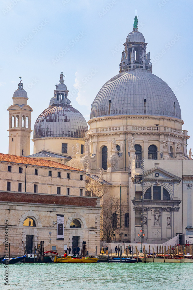 Obraz premium Italy, Venice. Church of Madonna della Salute.