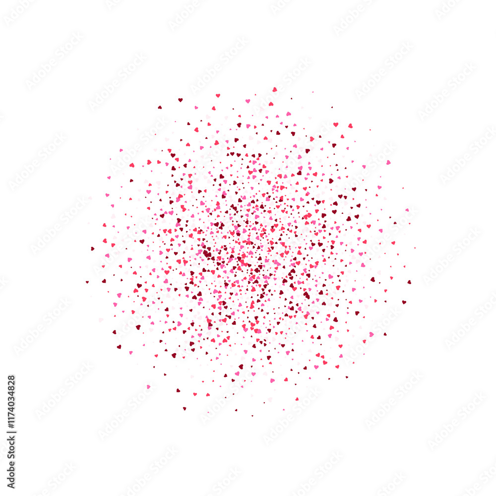 Obraz premium Valentine s Day. hearts love celebration. Png