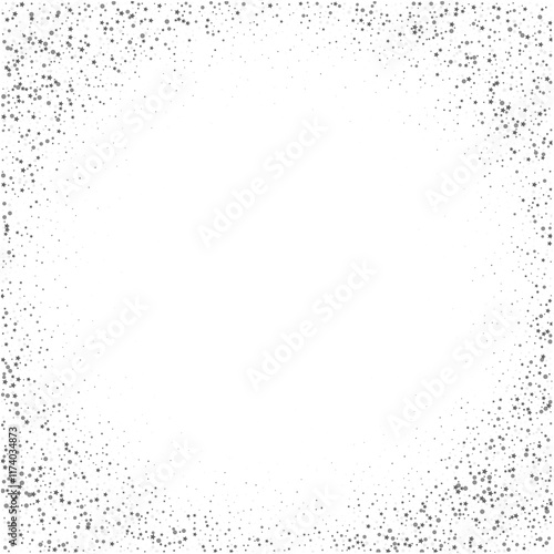 Luxury festive abstract circles. Vibrant element of your design. black bright shiny chaotic texture for celebrations and holidays. Photo frame. Png