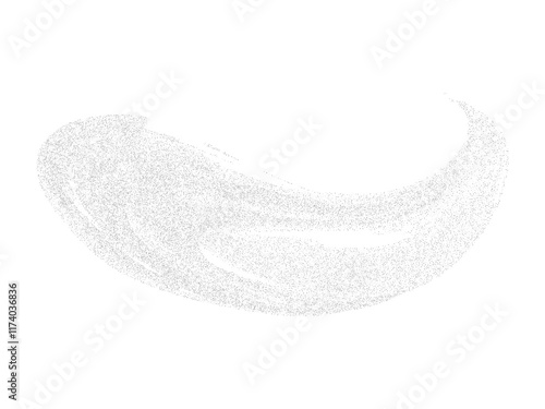 Explosion of silver dust. Png