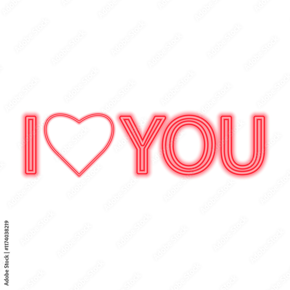 I love you. Neon lettering on brick background with heart. Png I love you. Neon lettering on brick background with heart. Png