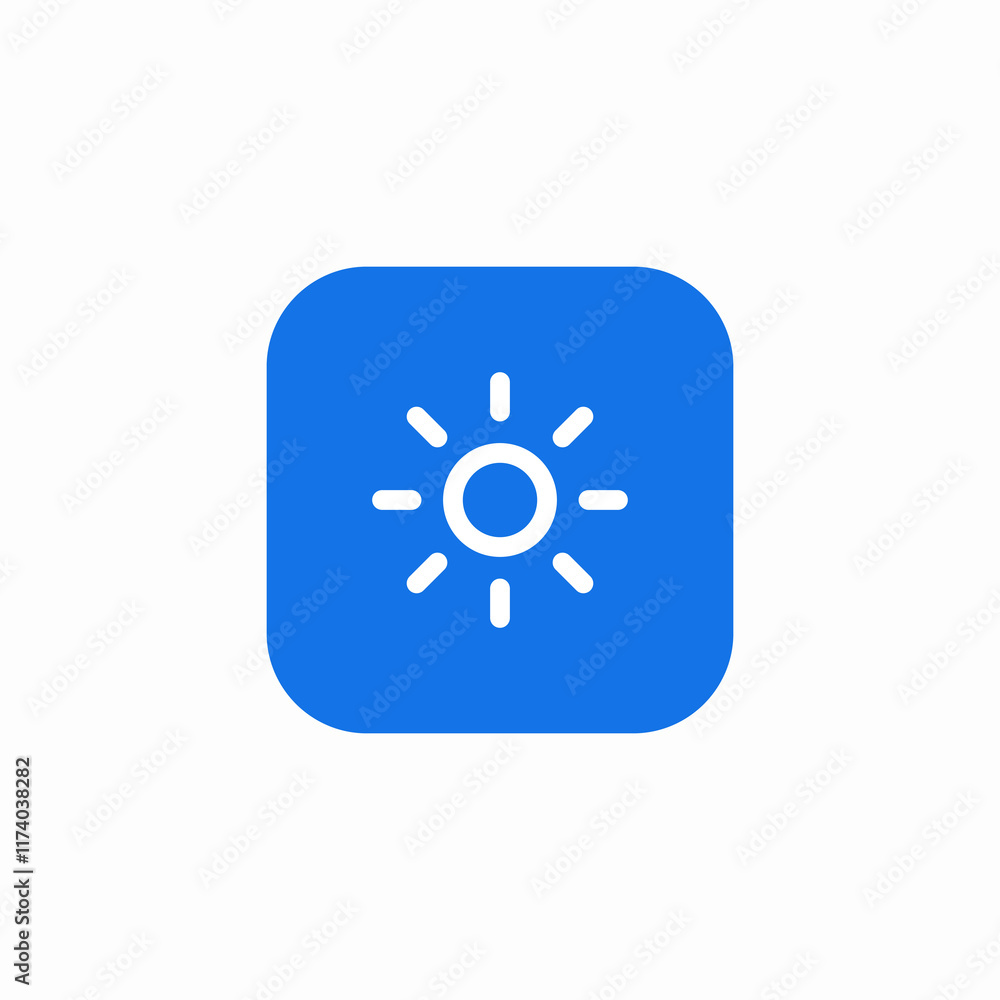 brightness level icon sign vector brightness level icon sign vector