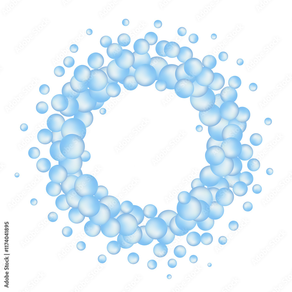 Abstract pattern with glass blue balls or precious pearls. Glossy realistic ball. Png Abstract pattern with glass blue balls or precious pearls. Glossy realistic ball. Png