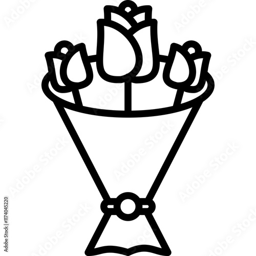 Flower Bouquet Icon