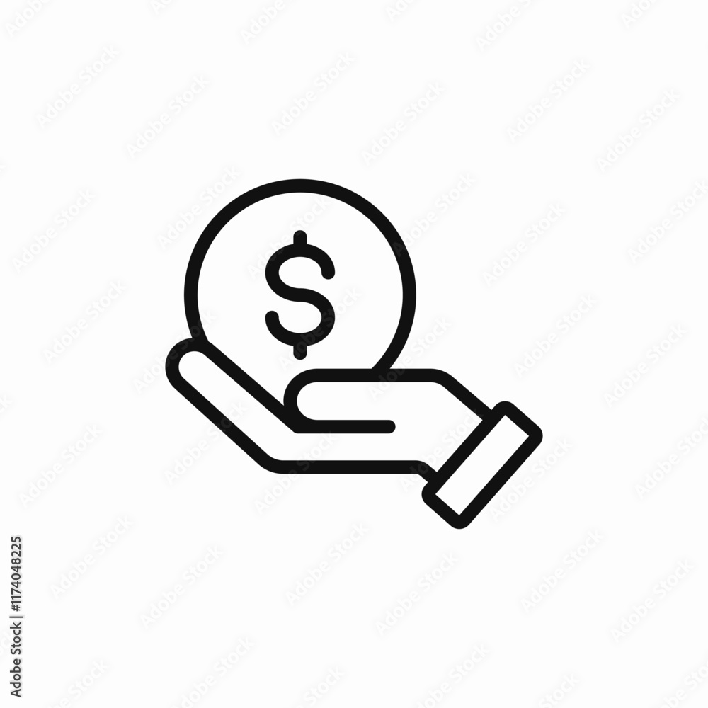 money insurance icon sign vector money insurance icon sign vector