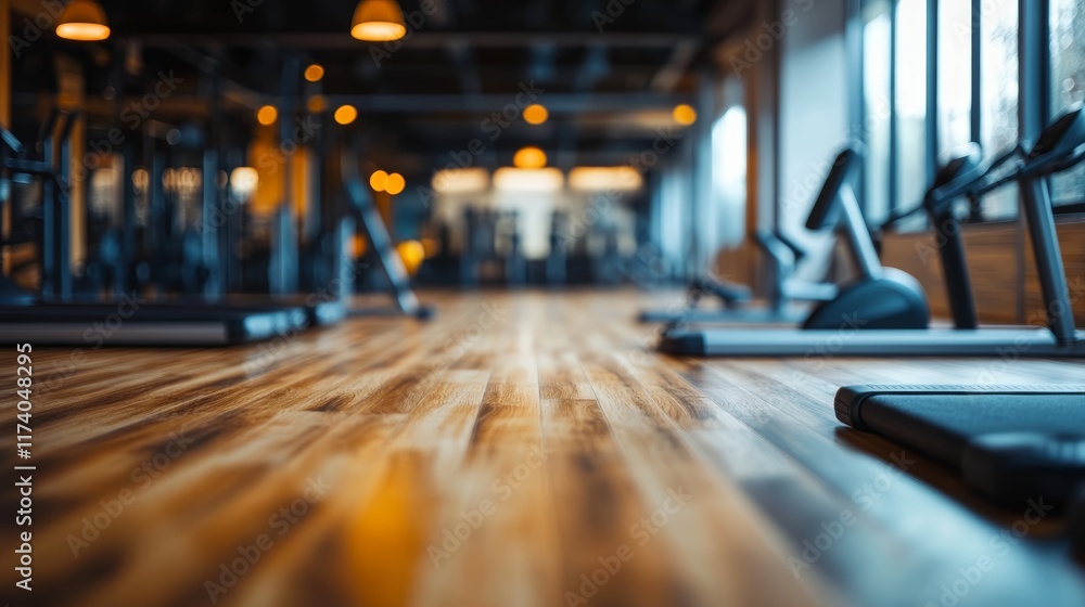 custom made wallpaper toronto digitalEmpty Gym Interior With Equipment, Modern Fitness Center With Workout Cardio Machines