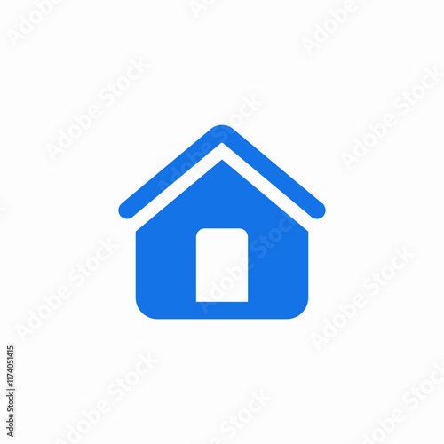 home house real estate icon sign vector