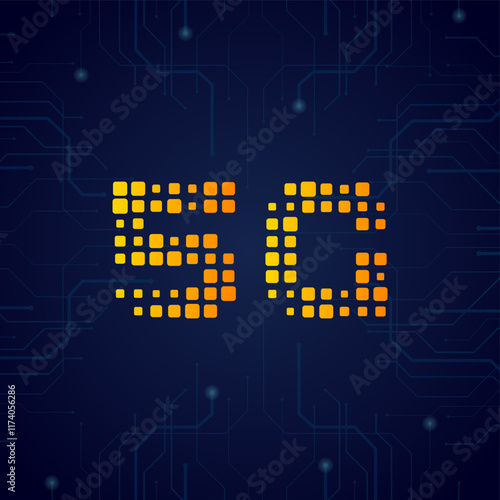 5G Logo Vector Illustration