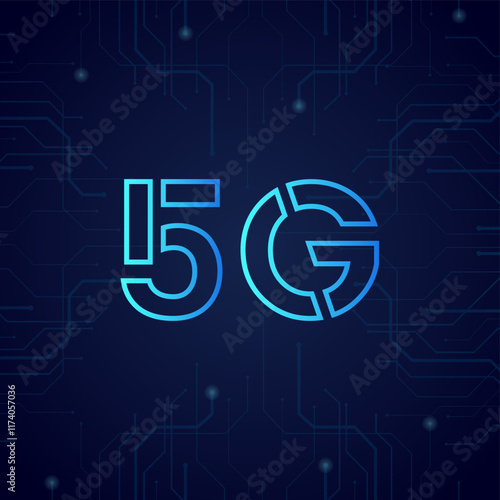 5G Logo Vector Illustration