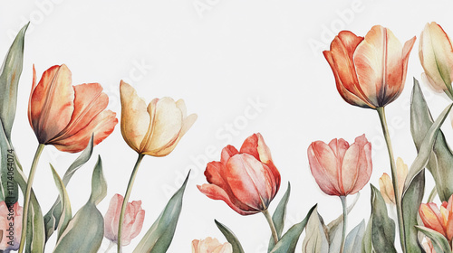 Wallpaper Mural Elegant wedding invitation card background vector. Minimal hand painted watercolor botanical flowers texture template background. Design for wedding, vip cover, poster, rsvp moderncard.Valentine's Day Torontodigital.ca