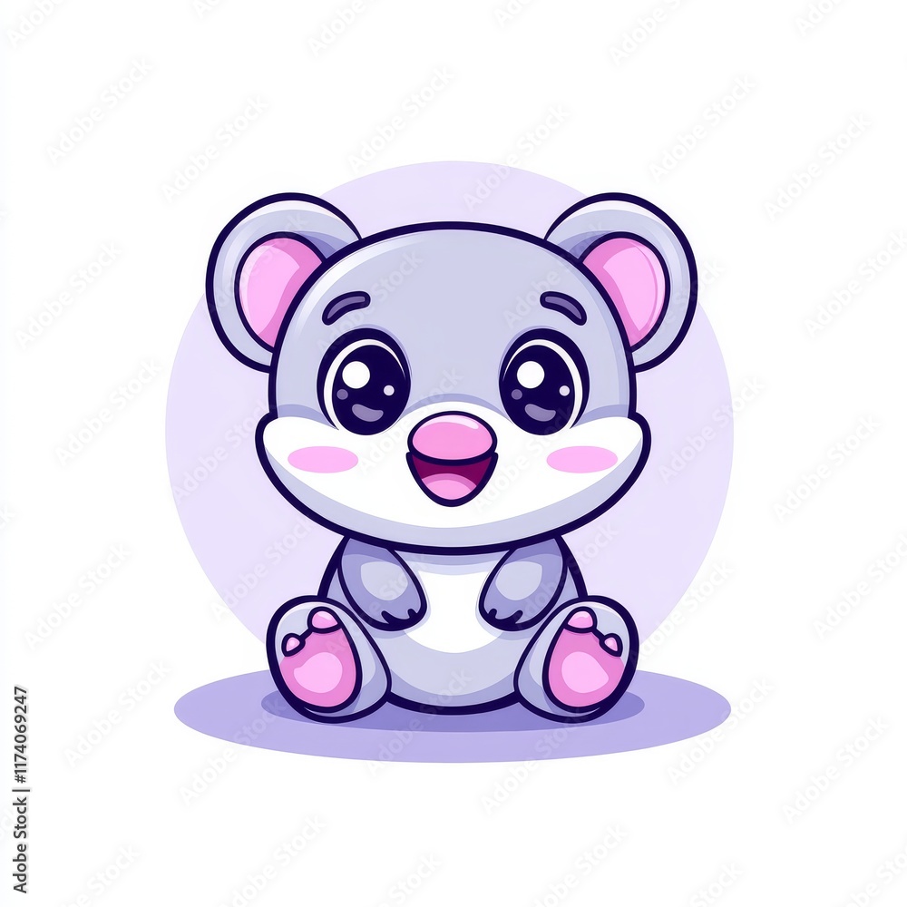 Boar, wild animal modern isolated icon. Zoo predatory mammal and hunting trophy appears as a hog Boar, wild animal modern isolated icon. Zoo predatory mammal and hunting trophy appears as a hog