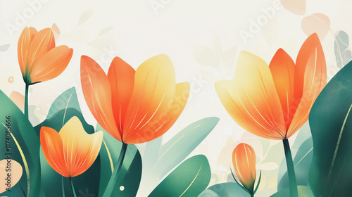 Wallpaper Mural Elegant wedding invitation card background vector. Minimal hand painted watercolor botanical flowers texture template background. Design for wedding, vip cover, poster, rsvp moderncard.Valentine's Day Torontodigital.ca