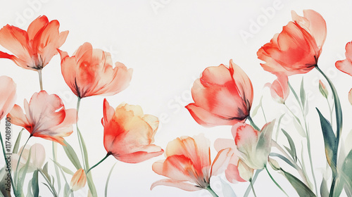 Wallpaper Mural Elegant wedding invitation card background vector. Minimal hand painted watercolor botanical flowers texture template background. Design for wedding, vip cover, poster, rsvp moderncard.Valentine's Day Torontodigital.ca