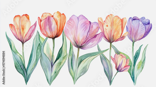 Wallpaper Mural Elegant wedding invitation card background vector. Minimal hand painted watercolor botanical flowers texture template background. Design for wedding, vip cover, poster, rsvp moderncard.Valentine's Day Torontodigital.ca