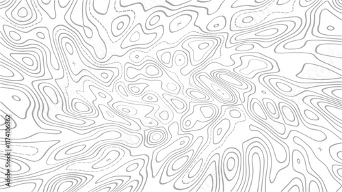 Topographic map wallpaper