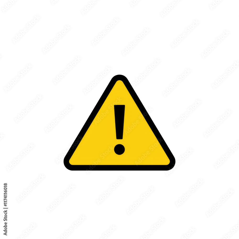yellow triangle caution and warning sign. cutout or PNG yellow triangle caution and warning sign. cutout or PNG