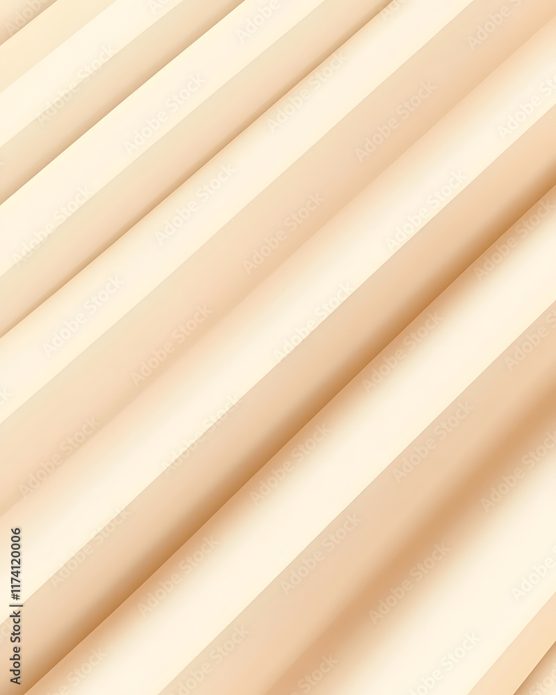 Obraz premium Abstract Beige Diagonal Rectangular Pattern