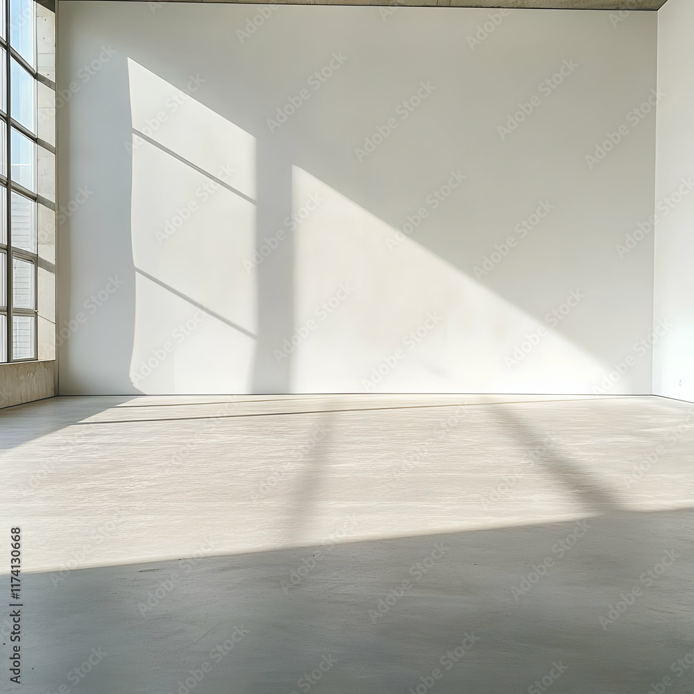 Sunlit Room Interior Illustration Sunlit Room Interior Illustration