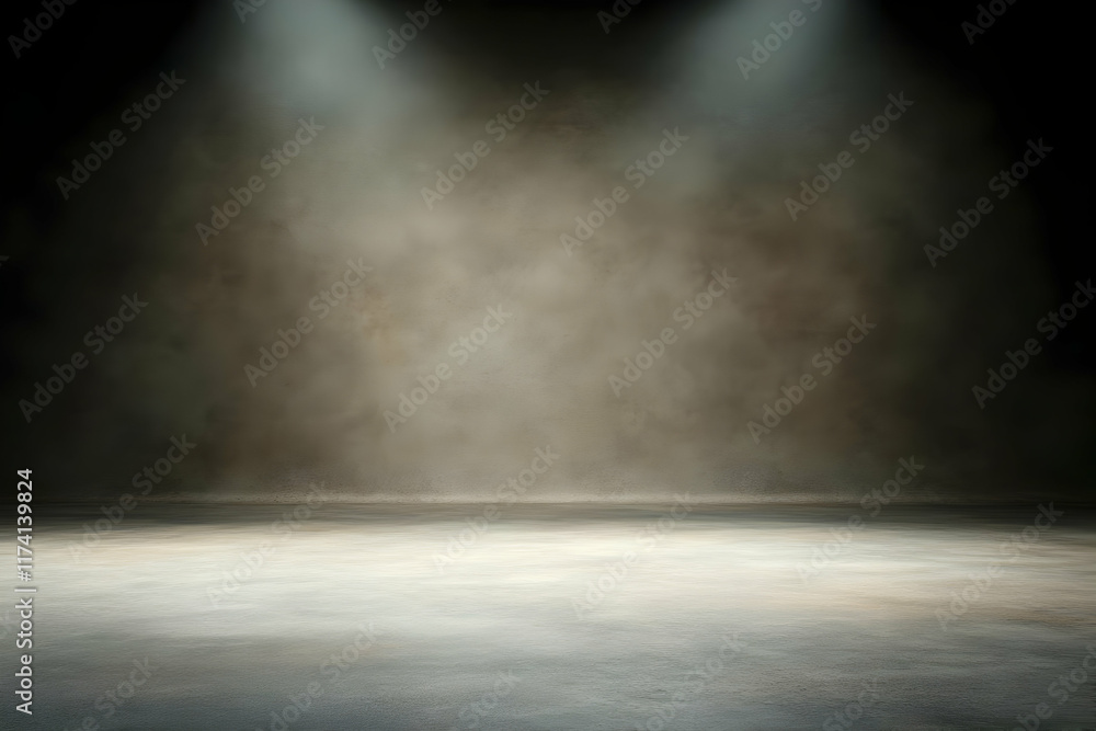 Smoky Studio Background Illustration Smoky Studio Background Illustration