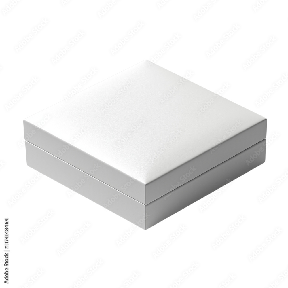 A blank white box mockup A blank white box mockup