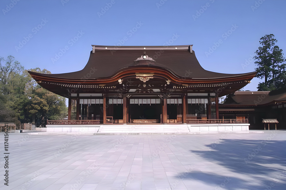 Japanese Shrine Photo: Tranquil Architecture Japanese Shrine Photo: Tranquil Architecture