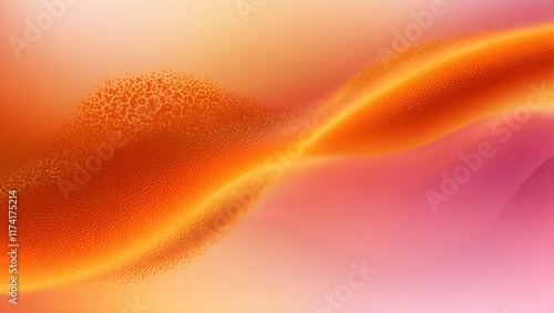 abstract orange background with waves