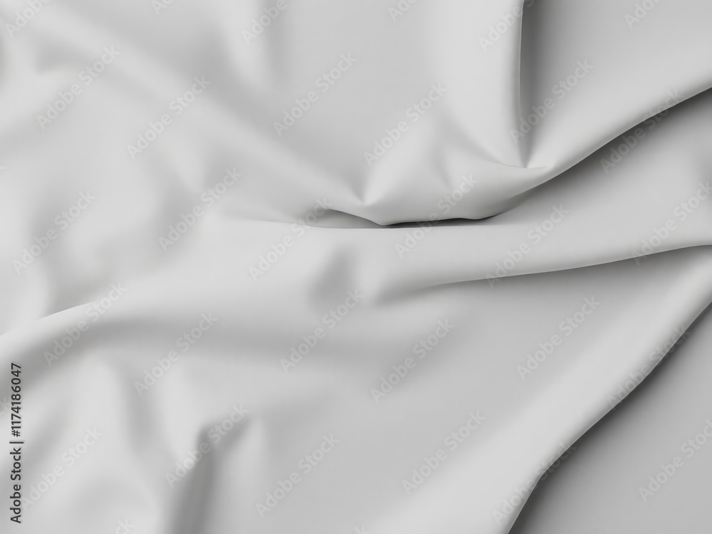 Fototapeta premium Seamless gray fabric texture with subtle weave pattern for background, neutral, design